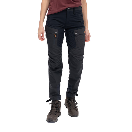 Bergans Nordmarka Favor Outdoor Pants Women Dark Shadow Grey/Black
