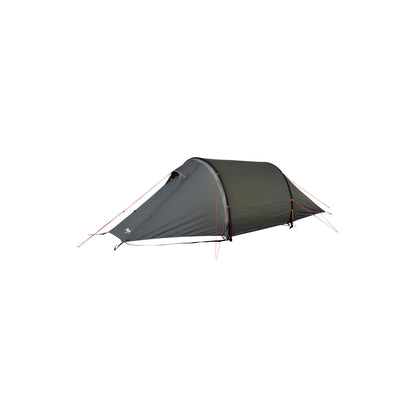 Bergans Romsdal 2-Person Tent Solid Light Grey / Bright Magma