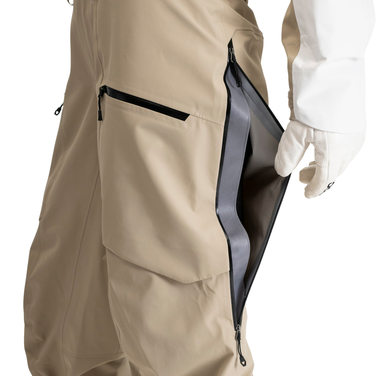 Bergans Oppdal 3L Shell Pants Women Sandstone