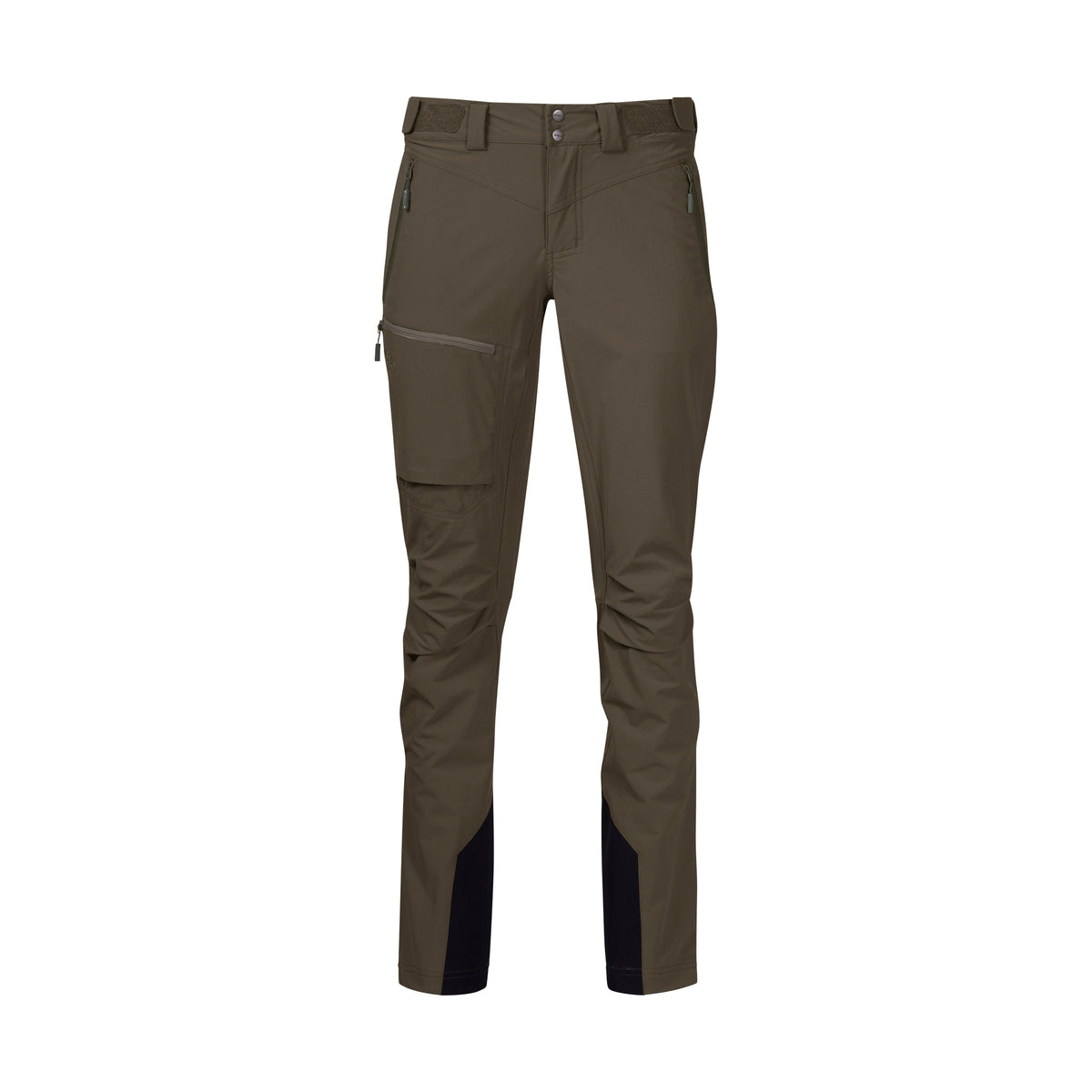 Bergans Breheimen Softshell Pants Women Dark Green Mud
