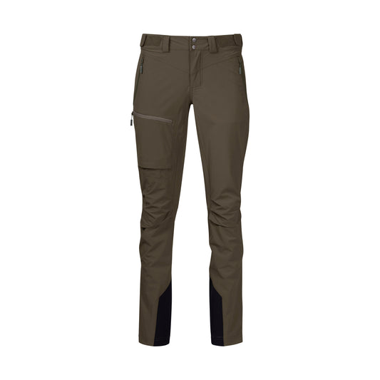 Bergans Breheimen Softshell Pants Women Dark Green Mud