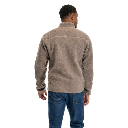 Bergans Lunnan Pile Fleece Jacket Men Rock Taupe
