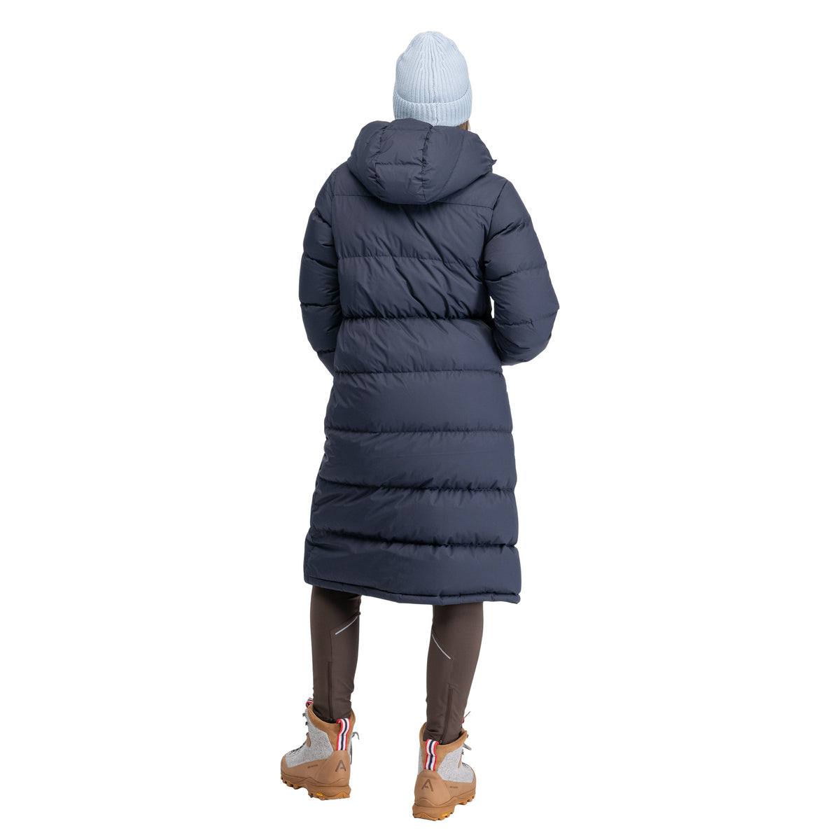 Bergans Oslo Down Long Coat Women Dark Navy