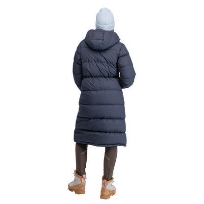 Bergans Oslo Down Long Coat Women Dark Navy