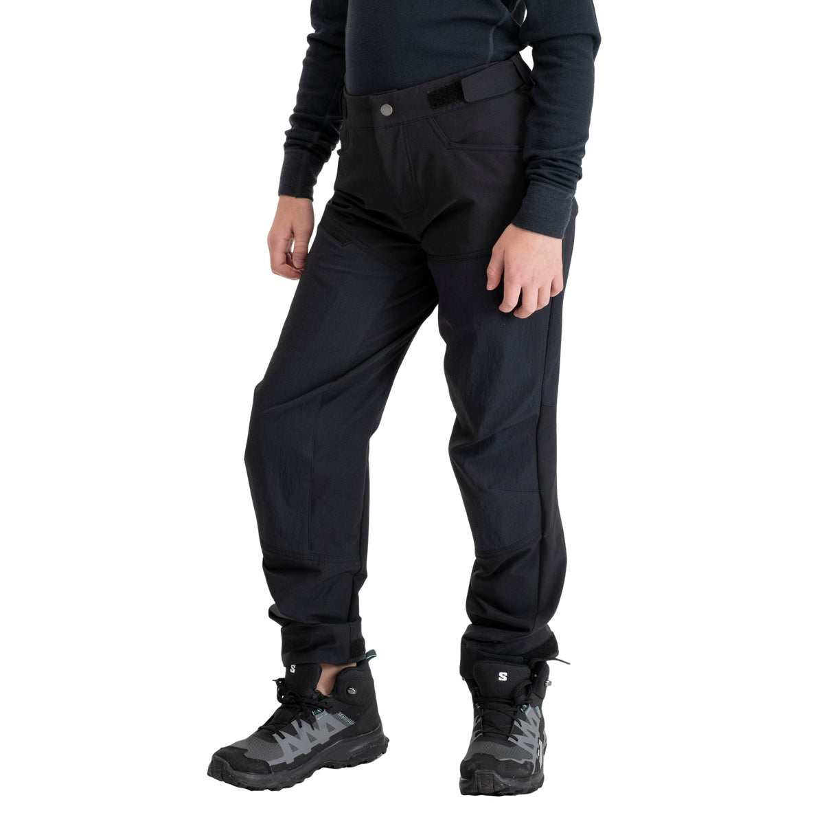 Bergans Junior Softshell Hiking Pants Black