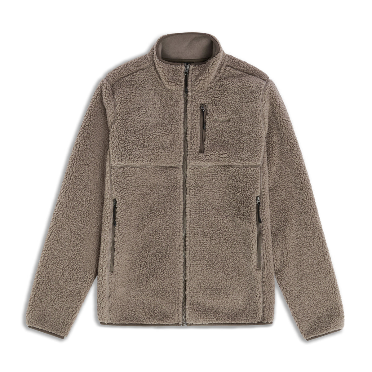 Bergans Lunnan Pile Fleece Jacket Men Rock Taupe