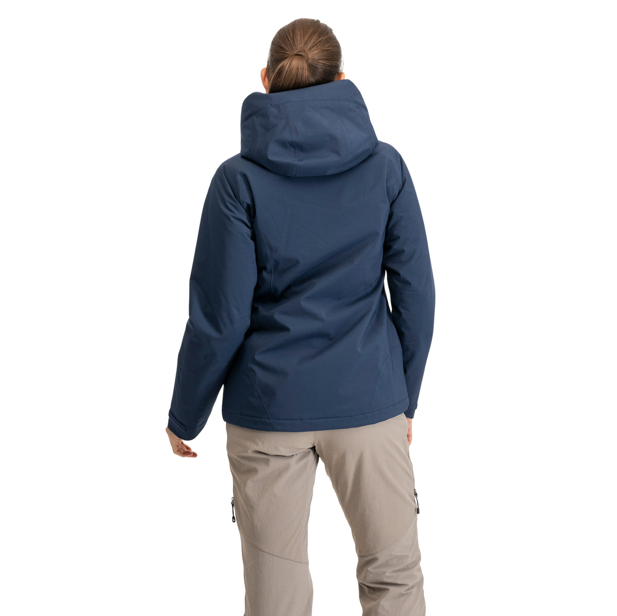 Bergans Flya Insulated Lady Jacket Navy Blue/Granite Blue