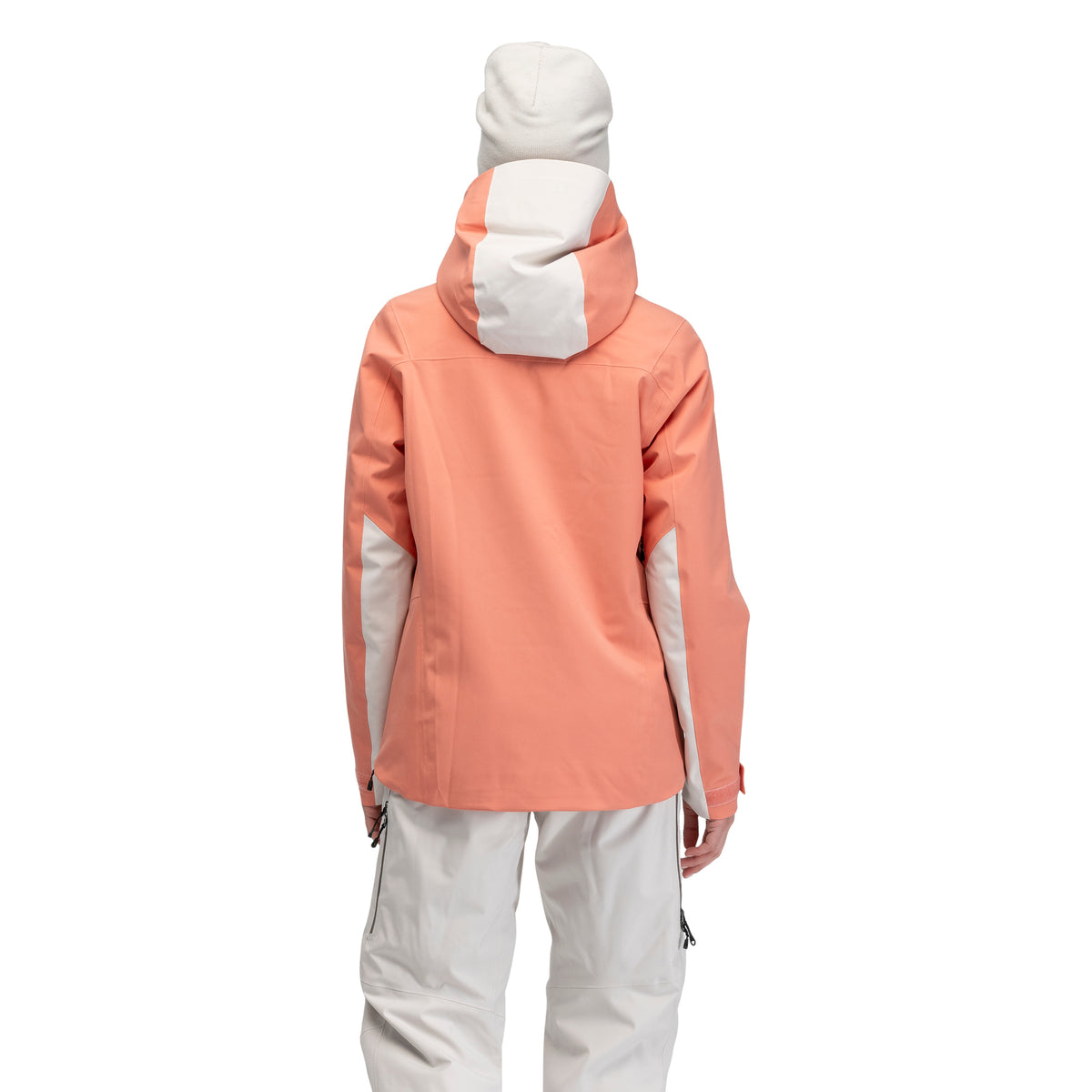 Bergans Oppdal Insulated Shell Anorak Women Light Weathered Red / Bone White