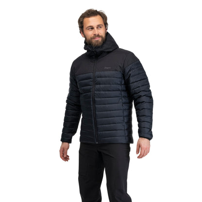 Bergans Lom Light Down Hood Jacket Men Black