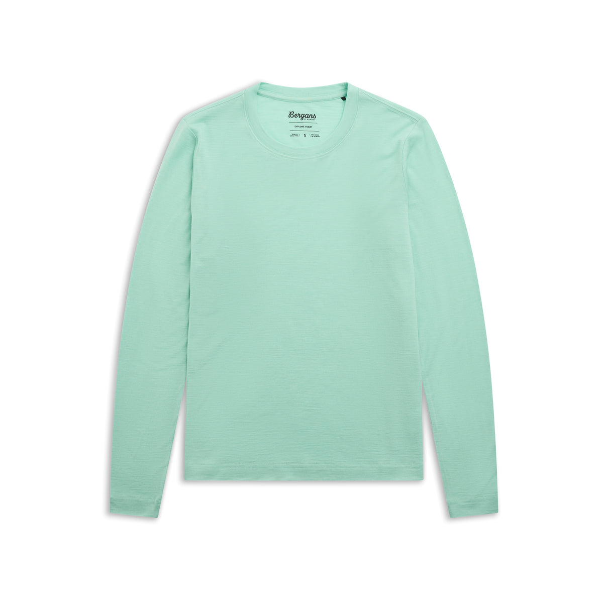 Bergans Merino Long Sleeve Women Mint Crush