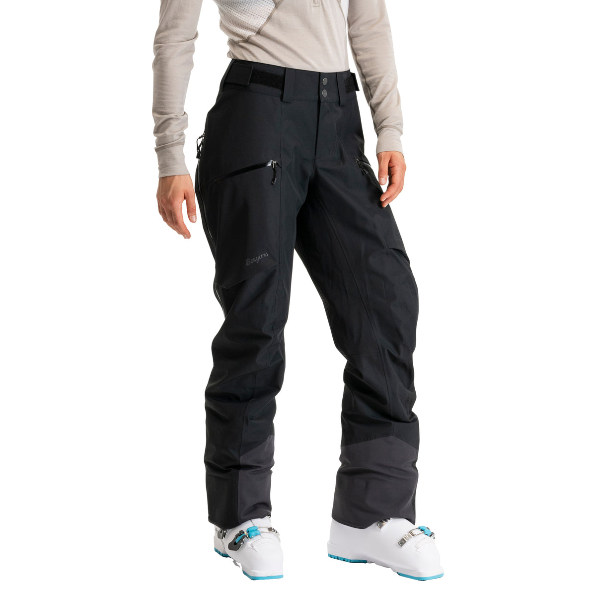 Bergans Oppdal 3L Shell Pants Women Black
