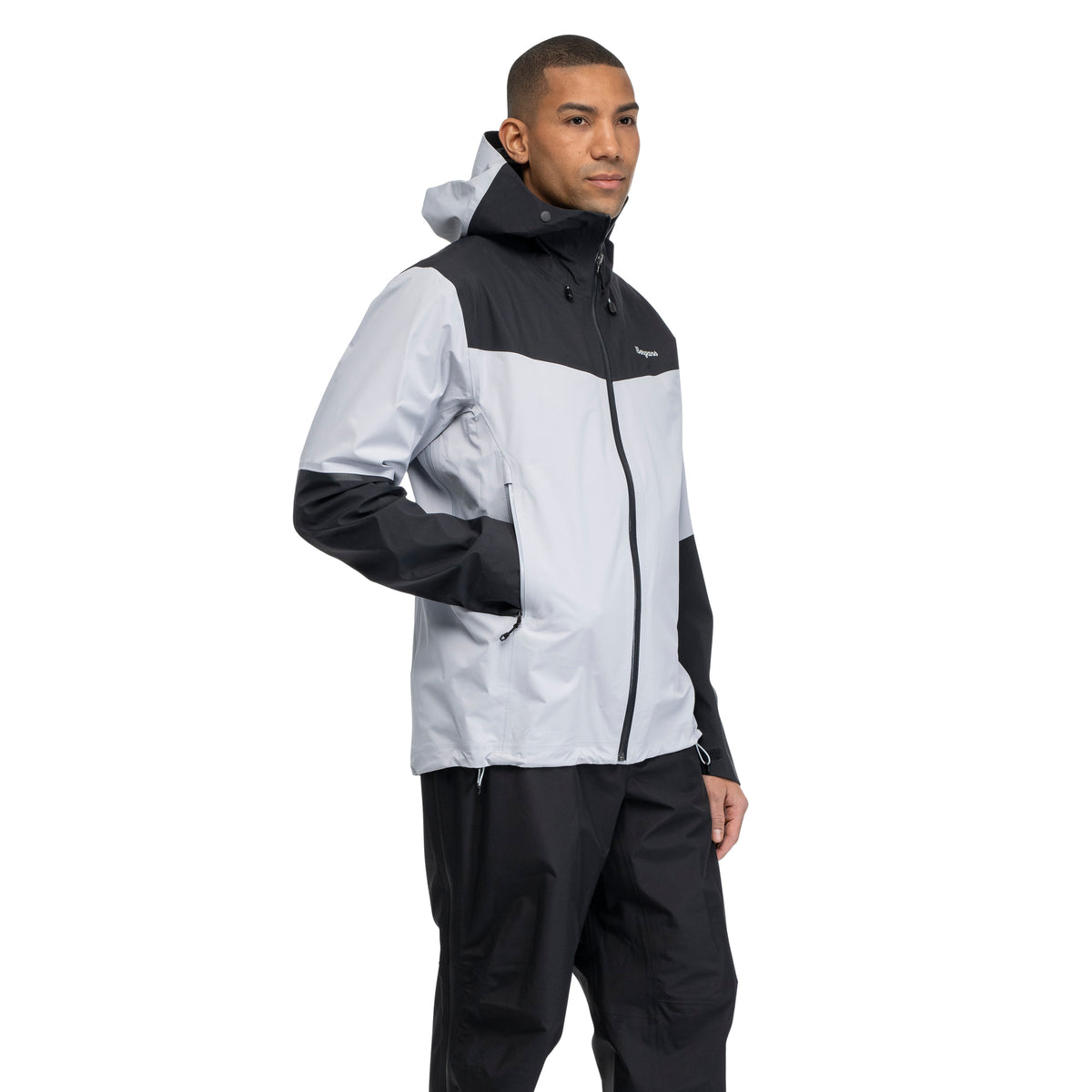Bergans Rabot Light 3L Shell Jacket Men Pearl Grey / Dark Shadow Grey