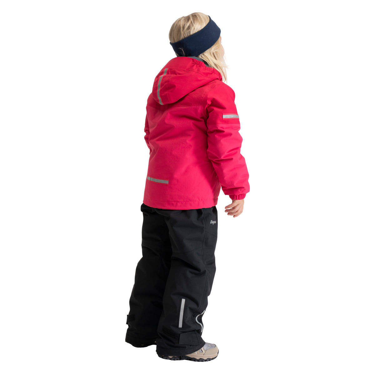 Bergans Lilletind Insulated Shell Jacket Kids Light Alpine Rose / Alpine Rose