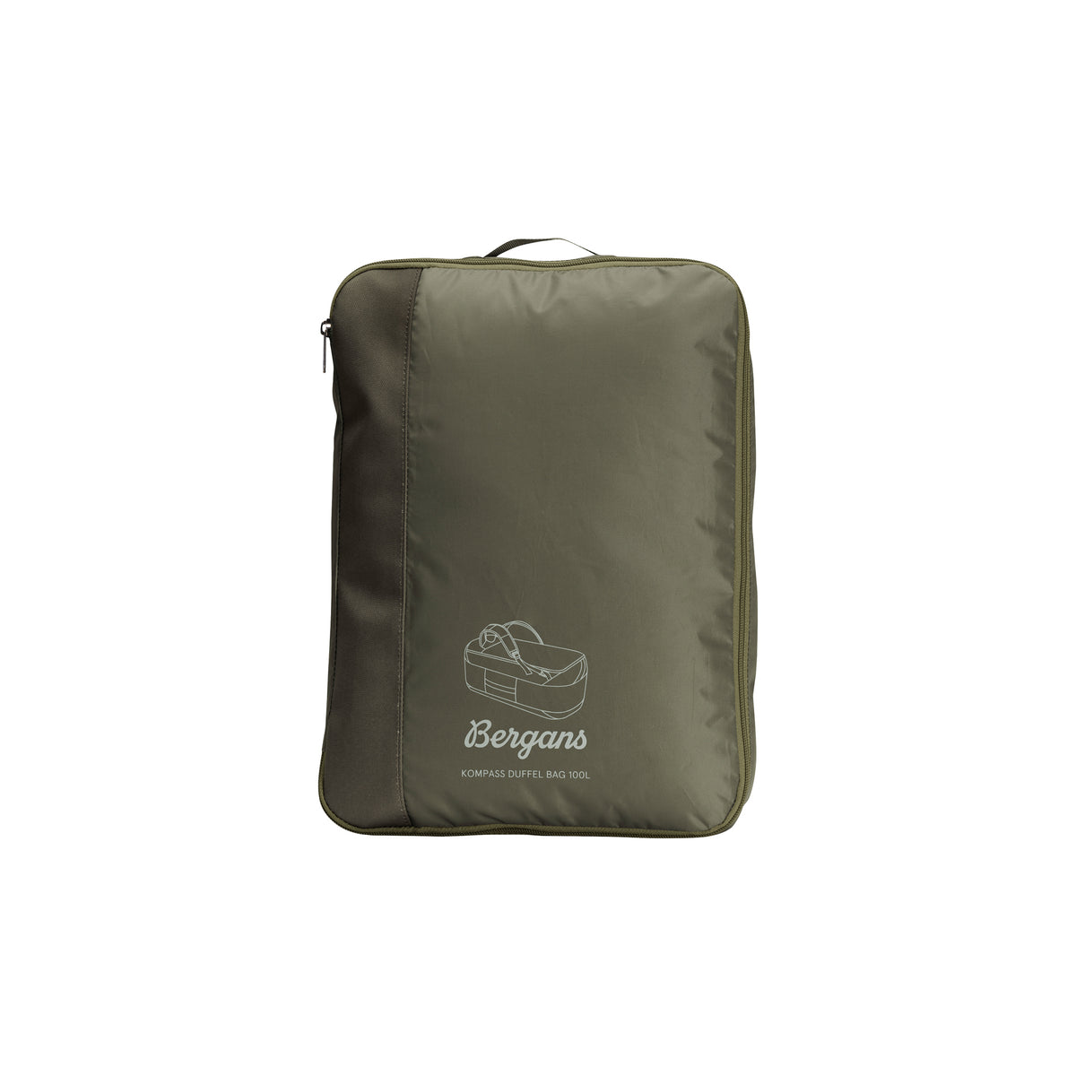 Bergans Kompass Duffel Bag 100 Dark Green Mud