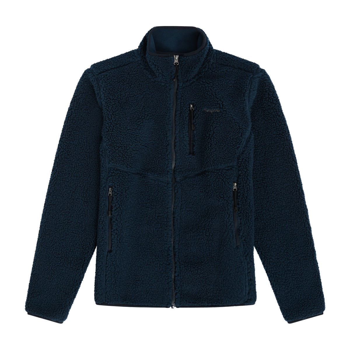 Bergans Lunnan Pile Fleece Jacket Women Navy Blue