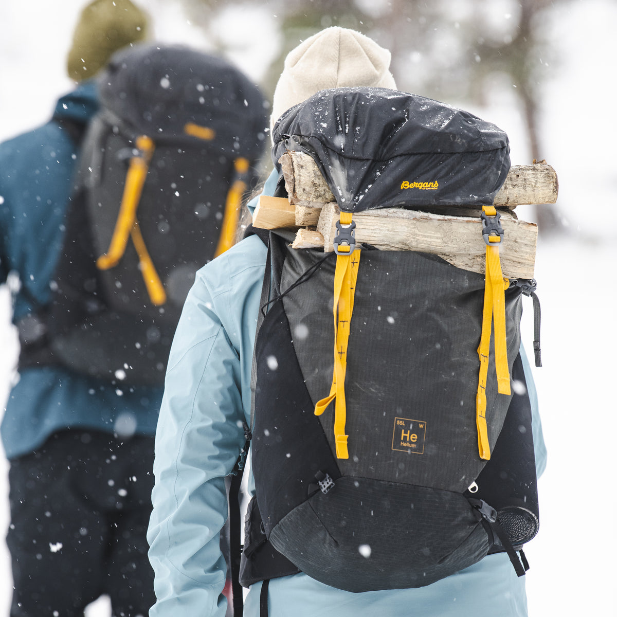 Bergans Helium V5 55L Dark Shadow Grey