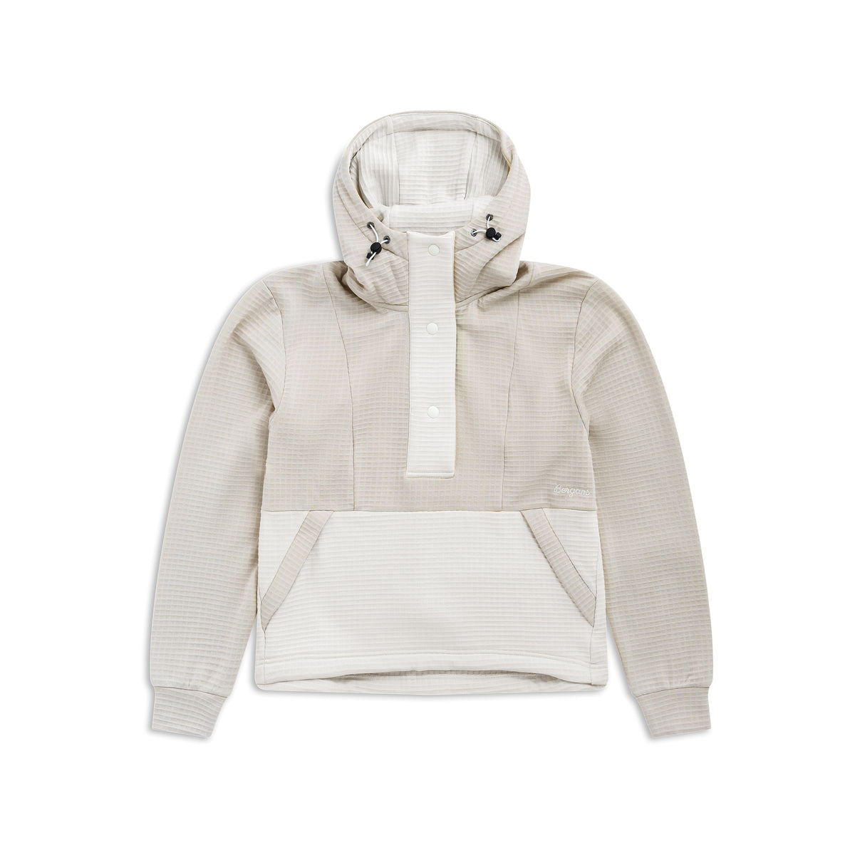 Bergans Vega Wool Hoodie Women Bone White / Creme