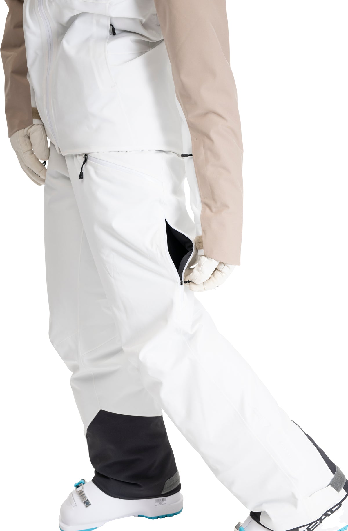 Bergans Oppdal Insulated Shell Pants Women Arctic White