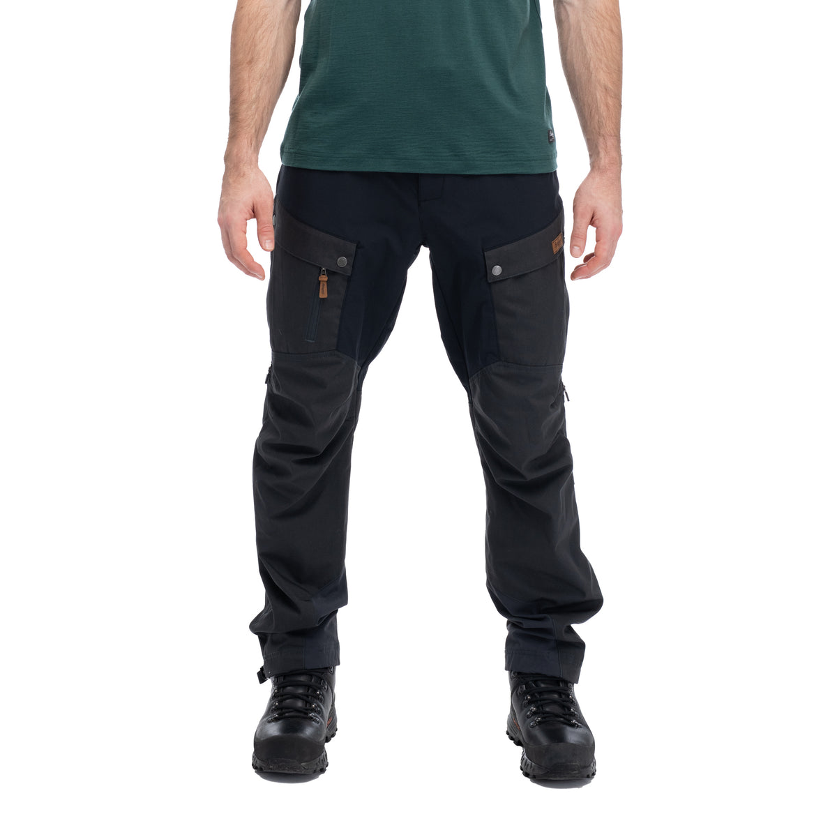 Bergans Nordmarka Favor Outdoor Pants Men Dark Shadow Grey/Black