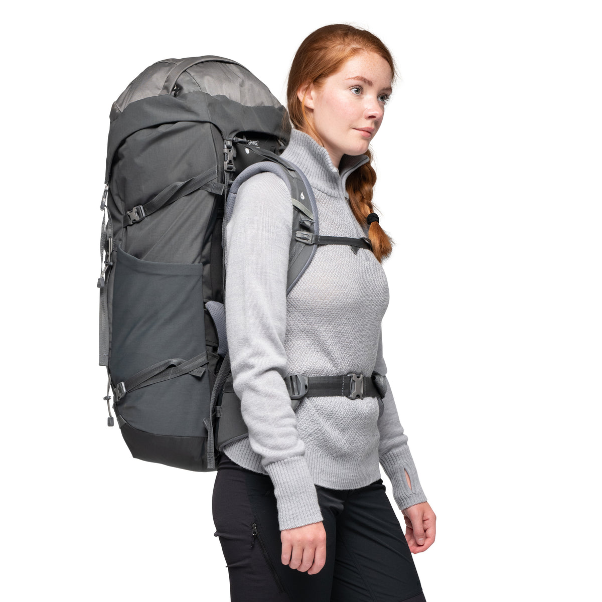 Bergans Trollhetta V5 W 75 Solid Dark Grey/Solid Grey