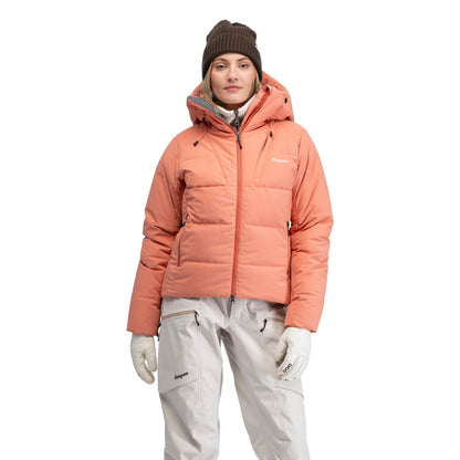 Bergans Oppdal Down Jacket Women Light Weathered Red