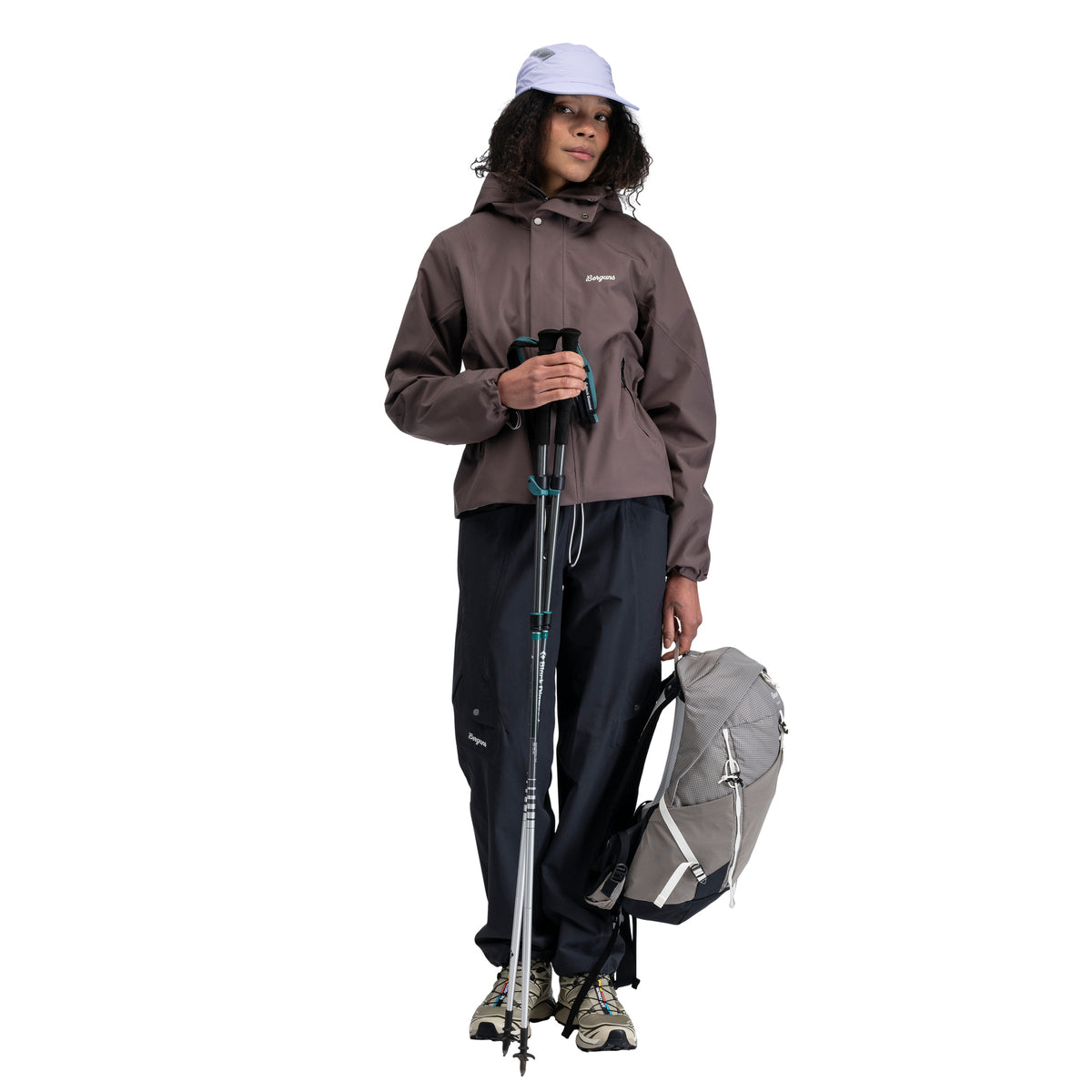 Bergans Vega 2L Shell Jacket Women Hot Cocoa