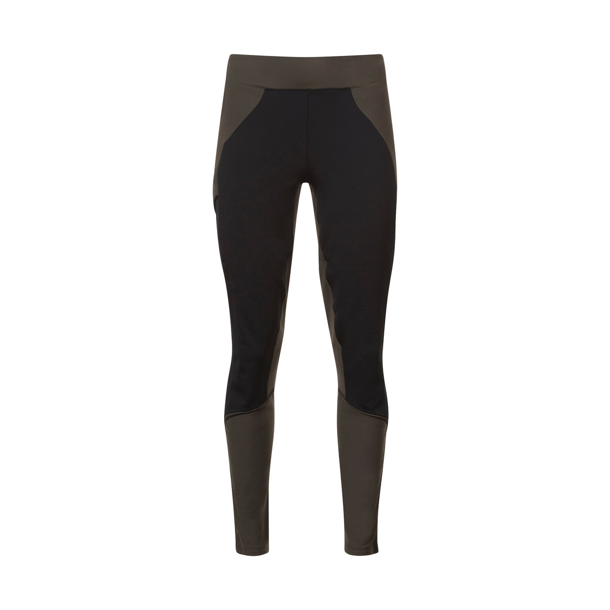 Bergans Fløyen Winter Tights Women Dark Green Mud / Black
