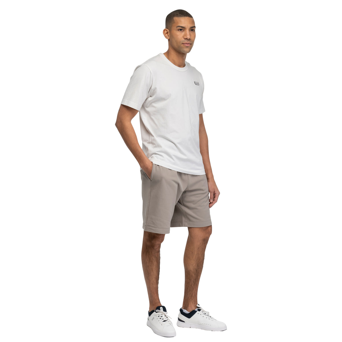 Bergans Logo Cotton Tee Men Arctic White