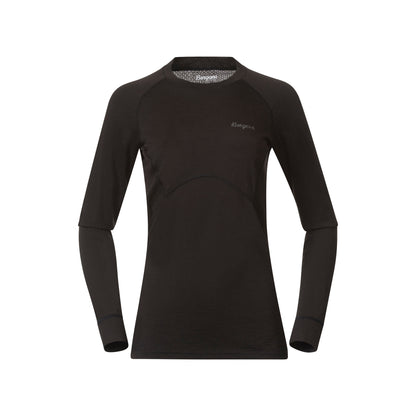 Bergans Inner:Pure Merino Long Sleeve Women Black