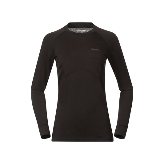 Bergans Inner:Pure Merino Long Sleeve Women Black