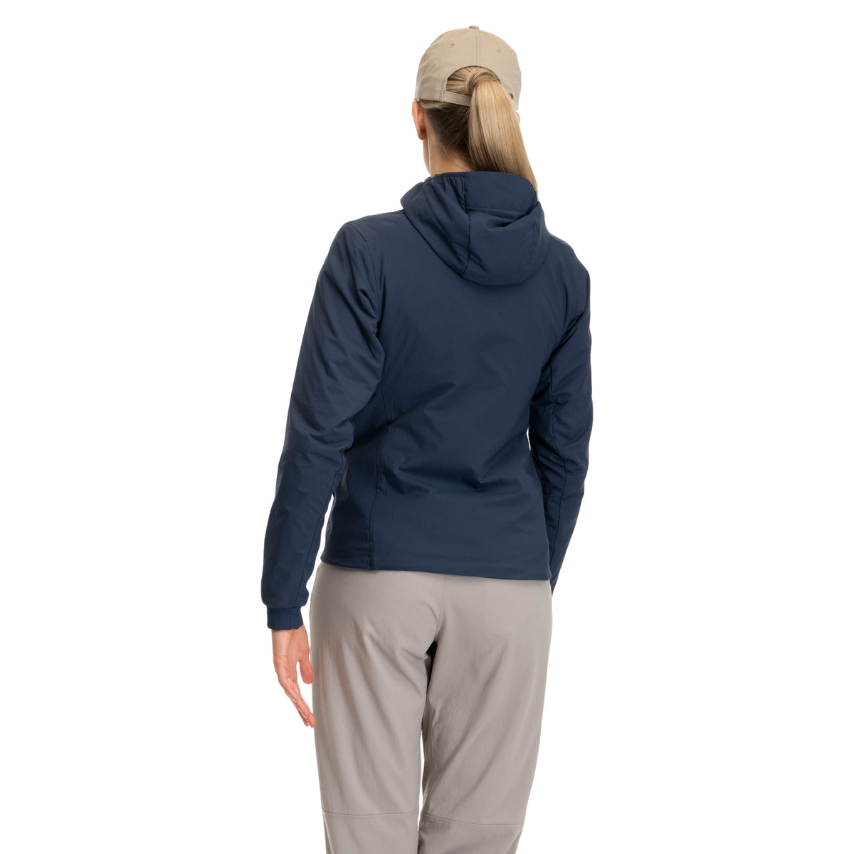 Bergans Holo Insulated Hood Jacket Women Navy Blue
