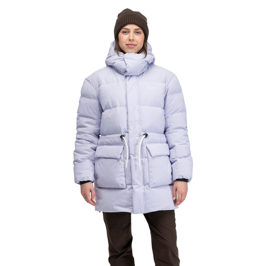 Bergans Dyna Down Hood Jacket Women Light Acai Smoothie