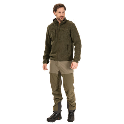 Bergans Bekkely Hybrid Pants Dark Green Mud / Green Mud