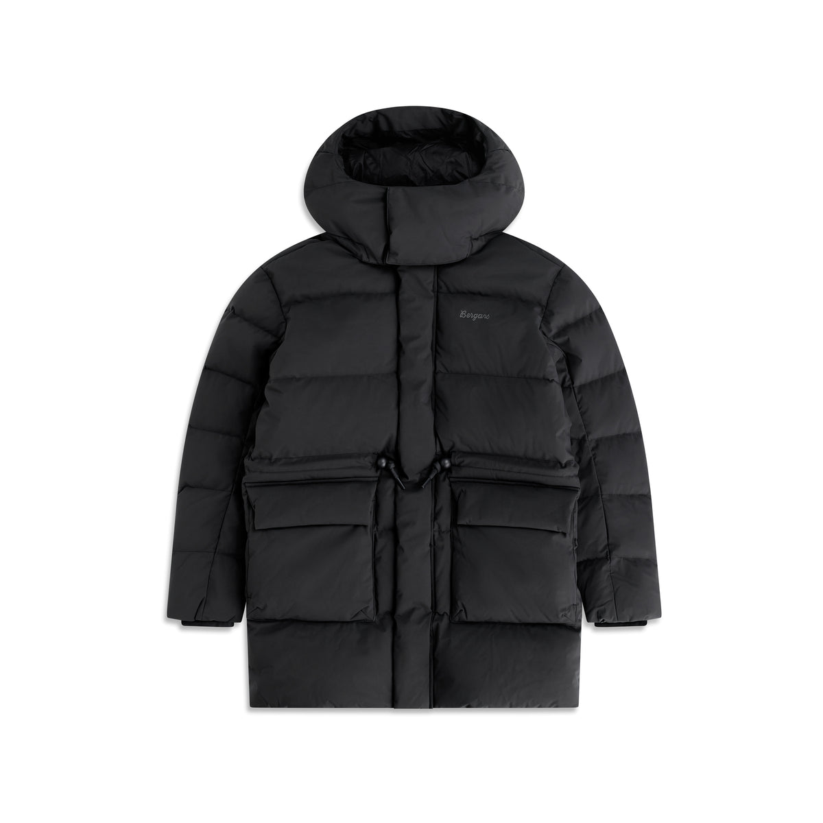 Bergans Dyna Down Hood Jacket Women Dark Shadow Grey