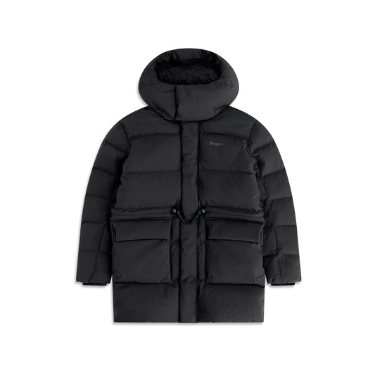 Bergans Dyna Down Hood Jacket Women Dark Shadow Grey