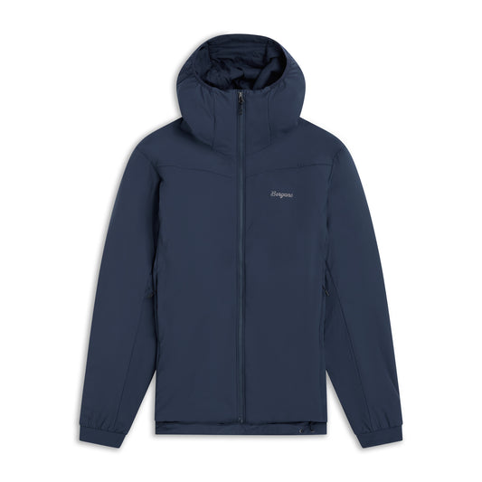 Bergans Holo Insulated Hood Jacket Men Navy Blue