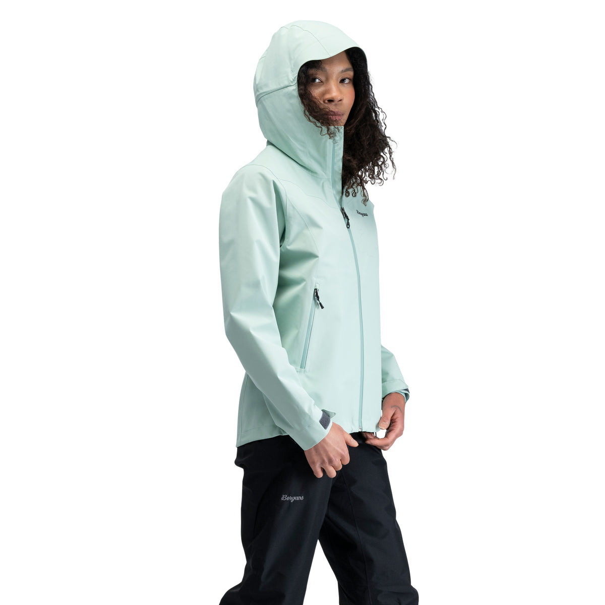 Bergans Essentials 2.5L Shell Jacket Women Mint Crush