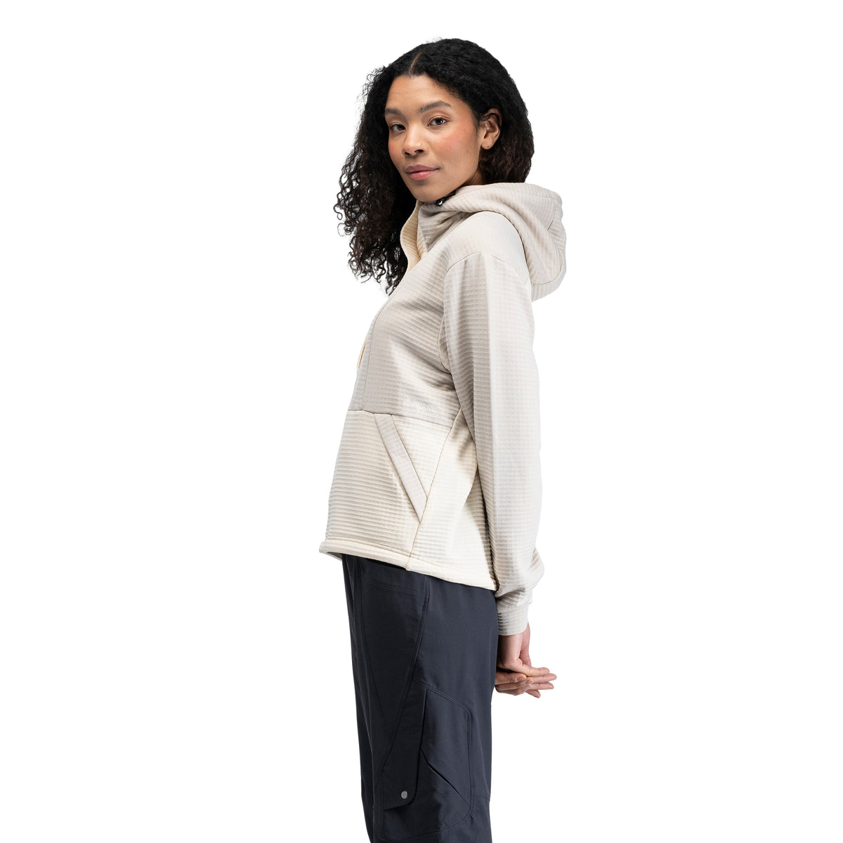 Bergans Vega Wool Hoodie Women Bone White / Creme