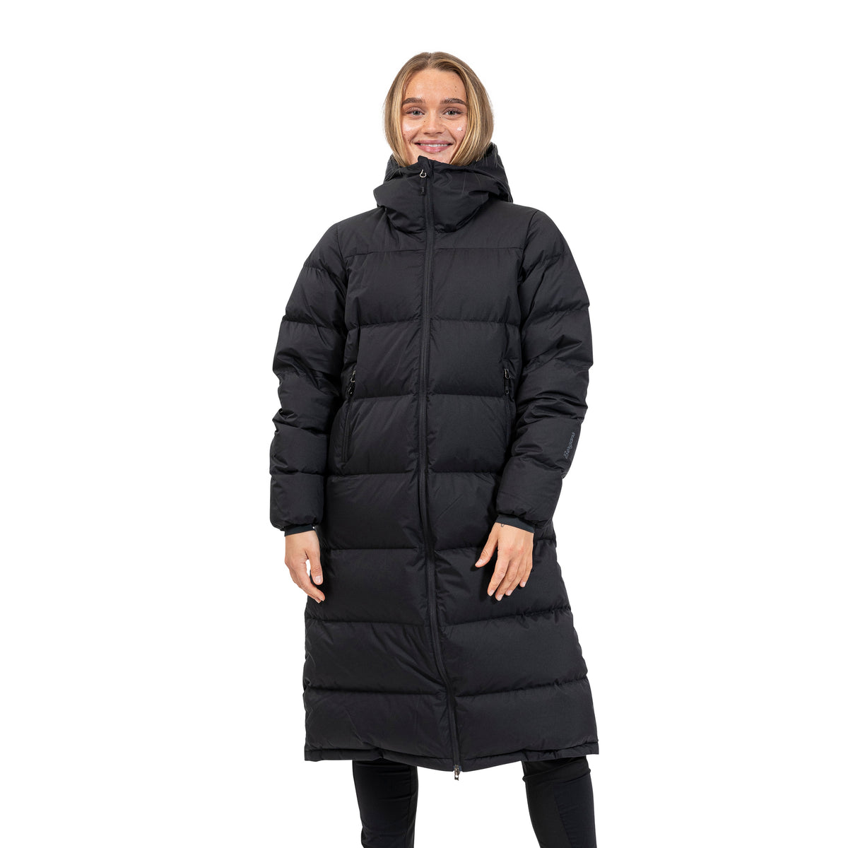Bergans Oslo Down Long Coat Women Black
