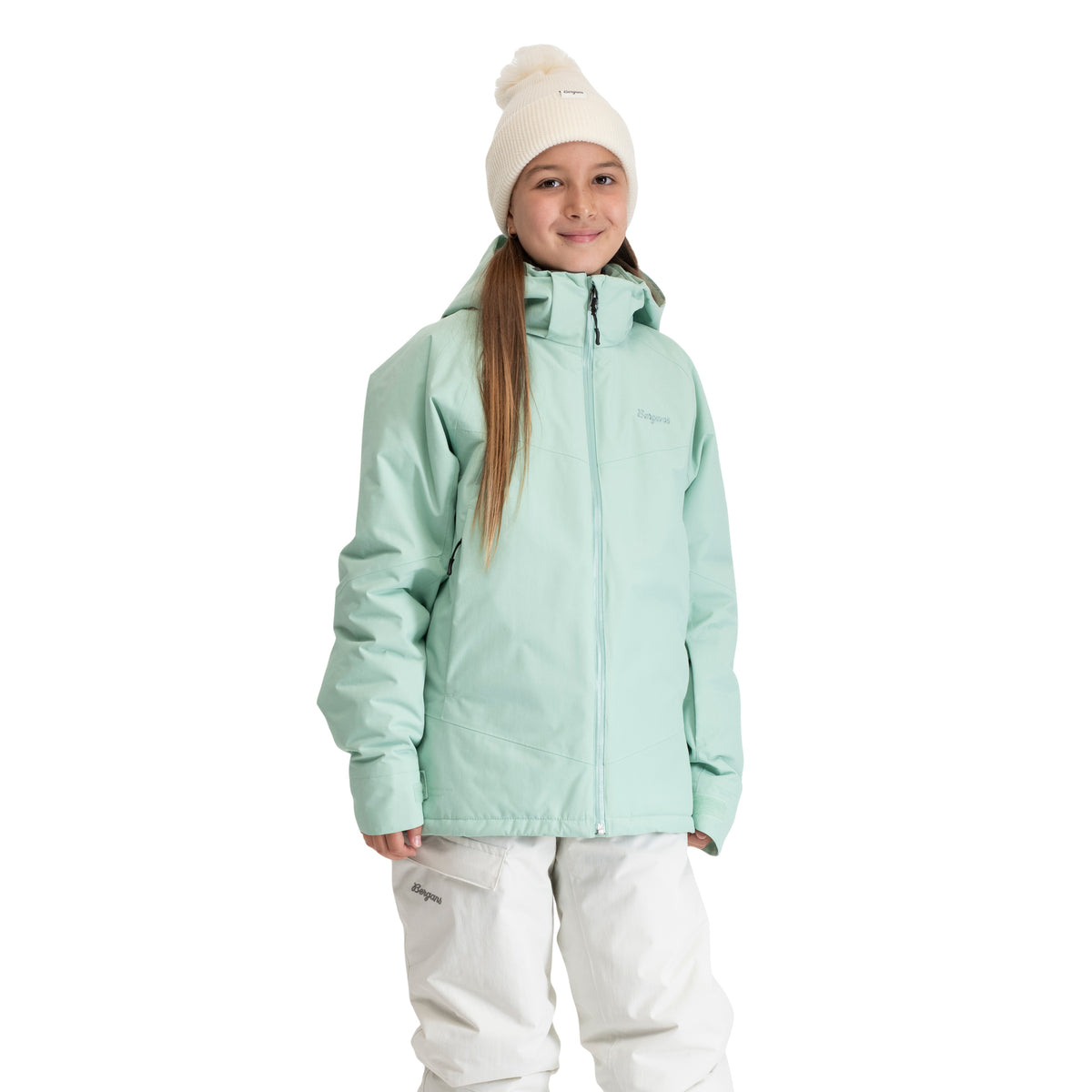 Bergans Storetind Insulated Shell Jacket Junior Mint Crush