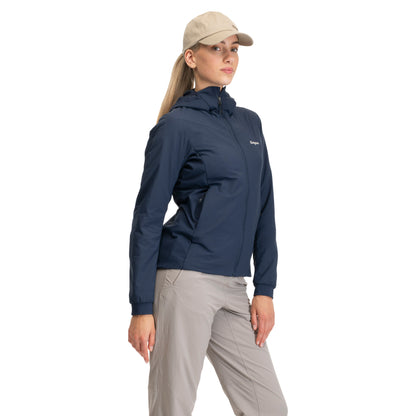 Bergans Holo Insulated Hood Jacket Women Navy Blue