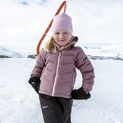 Bergans Kids Warm Down Jacket Rose Dust