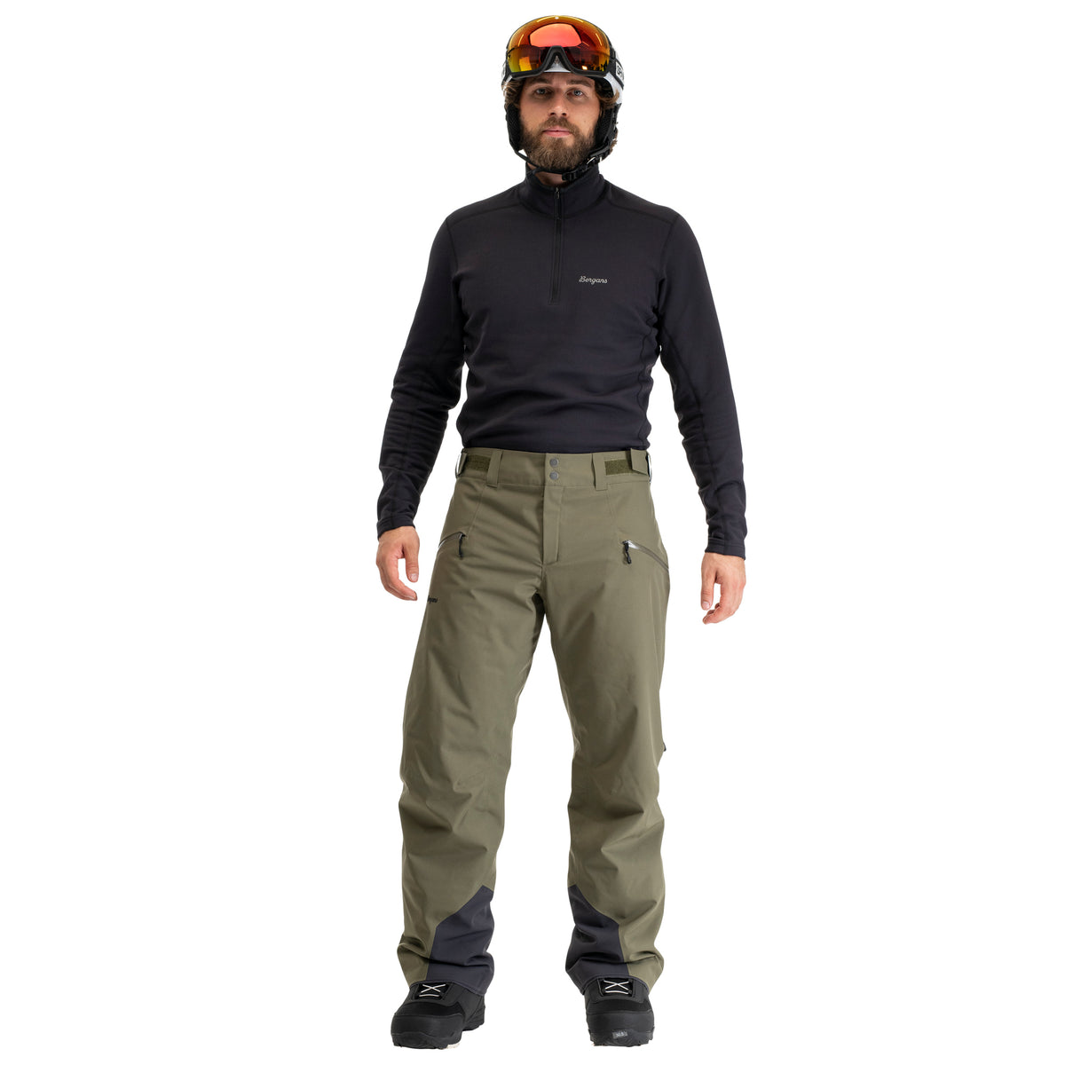 Bergans Oppdal Insulated Shell Pants Men Pine Forest