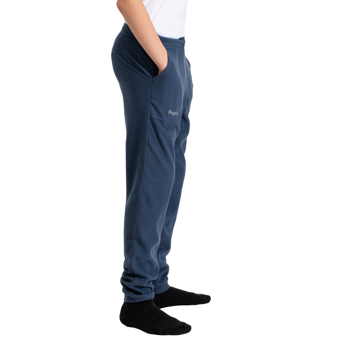 Bergans Junior Fleece Midlayer Pants Navy Blue