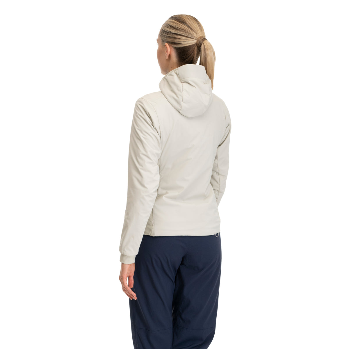 Bergans Holo Insulated Hood Jacket Women Coastal Sand