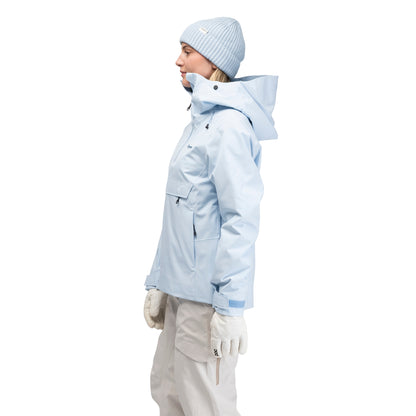 Bergans Oppdal Insulated Shell Anorak Women Light Dusty Blue