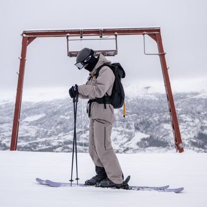 Bergans Oppdal Insulated Shell Pants Men Rock Taupe