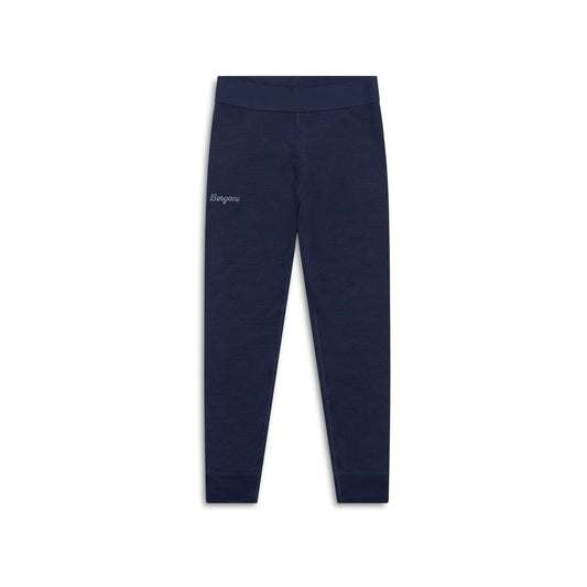 Bergans Inner:Pure Merino Kids Tights Navy Blue
