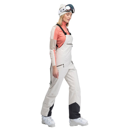 Bergans Oppdal Insulated Shell Bib Pants Women Bone White