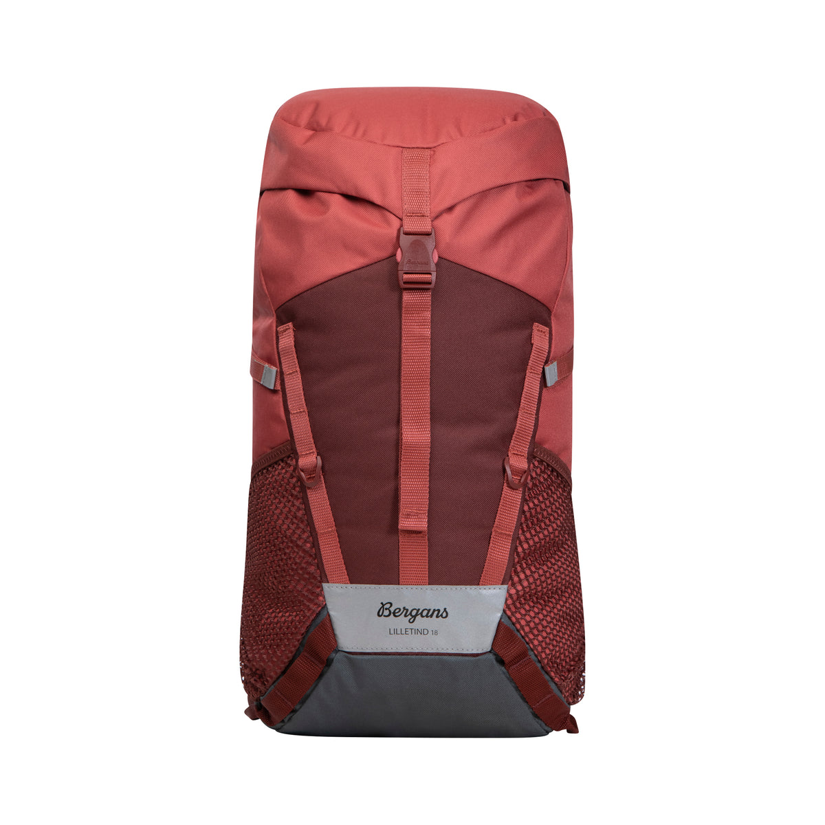 Bergans Kids' Lilletind 18L Rusty Dust / Amarone Red